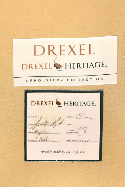 Wunderschönes Original Drexel Heritage Sofa USA Couch 2-Sitzer Wohnzimmer Polstersofa