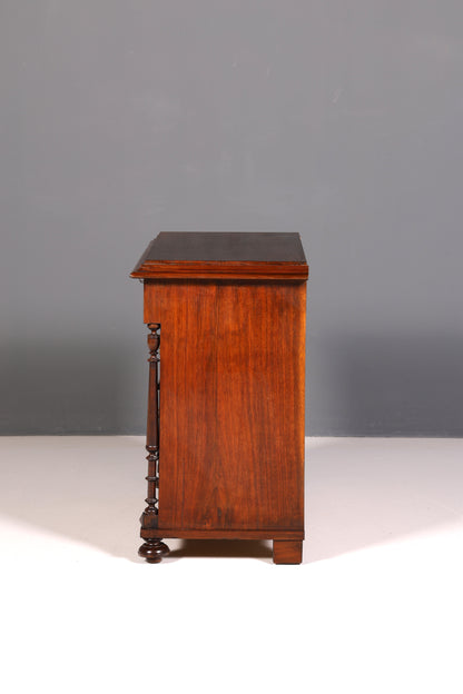 Wunderschöne Gründerzeit Kommode Louis Philippe Antik Sideboard Schubladenkommode Wäschekommode 1890