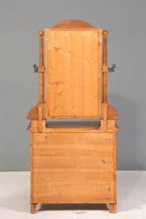 Wunderschöne Gründerzeit Kommode Antik Louis Philippe Sideboard mit Spiegel Flurkommode