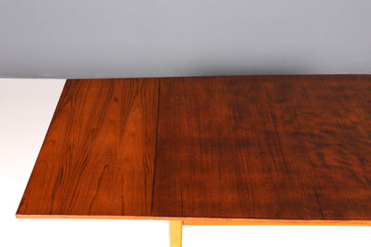 Magnifique table de salle à manger extensible vintage des années 50, table de cuisine rétro