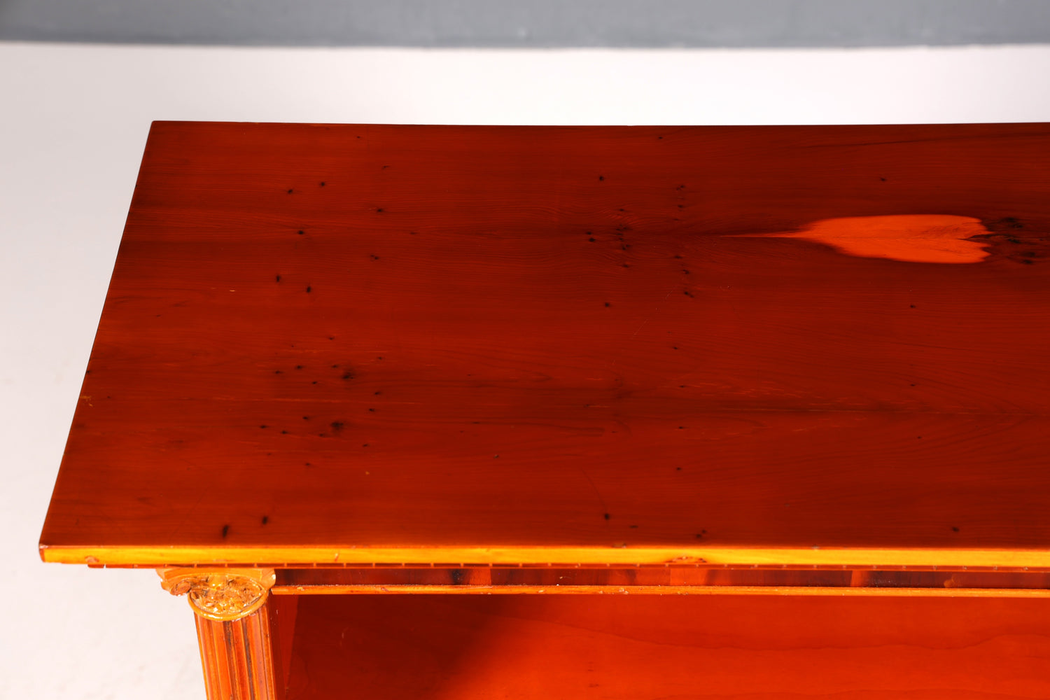 Magnifique bibliothèque ancienne anglaise en if, étagère à livres, rangement pour livres, années 1960