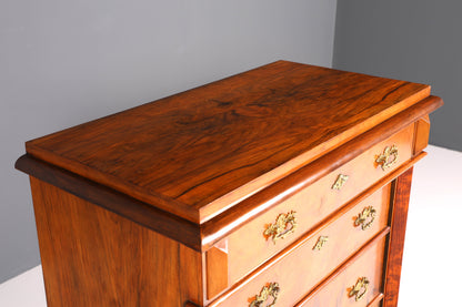 Beau secrétaire Gründerzeit, commode Art Nouveau, meuble ancien