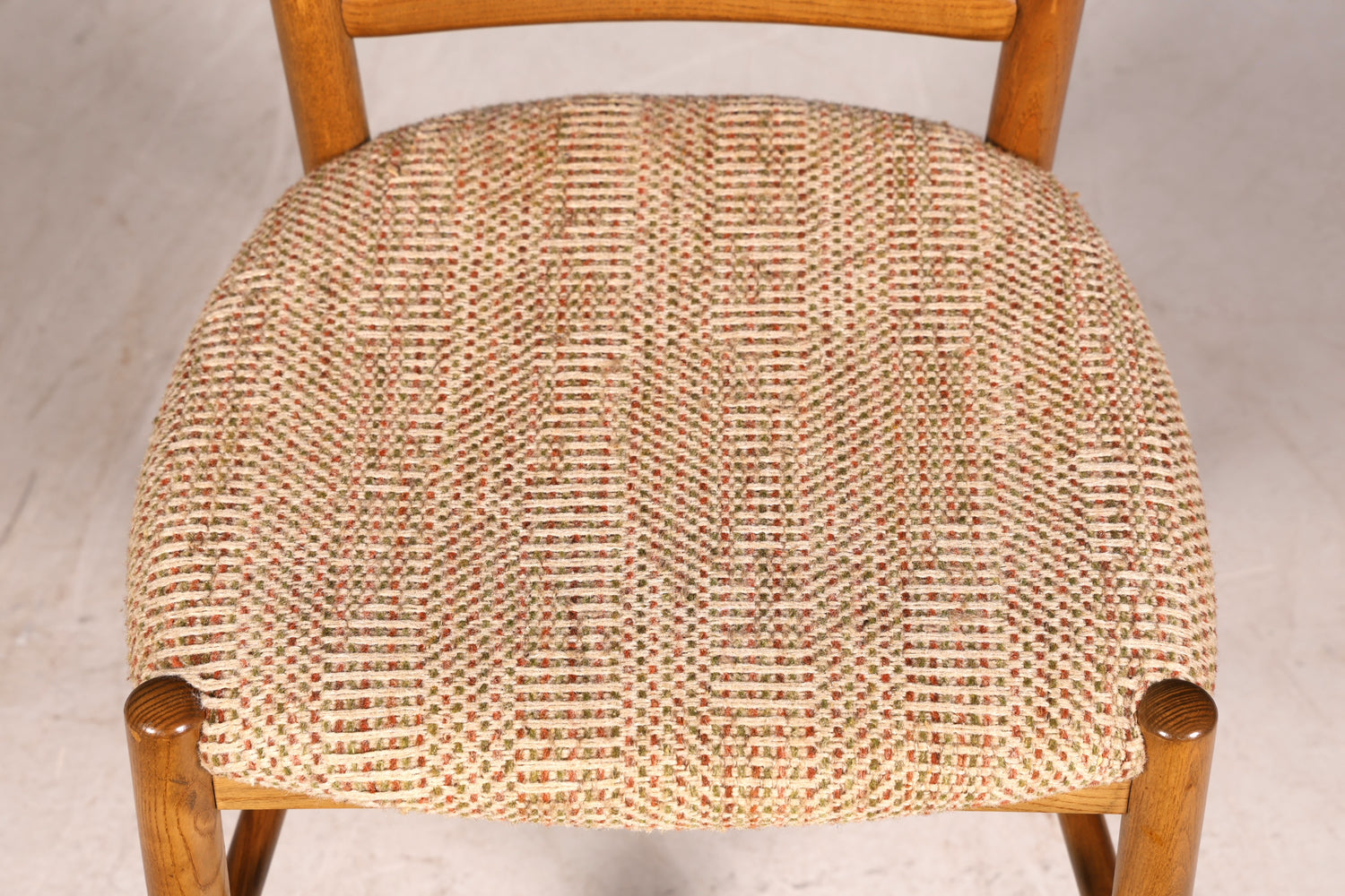 4x Schlichte Mid Century Stühle Retro Stuhlset Danish Design Küchenstühle Esszimmer Stühle