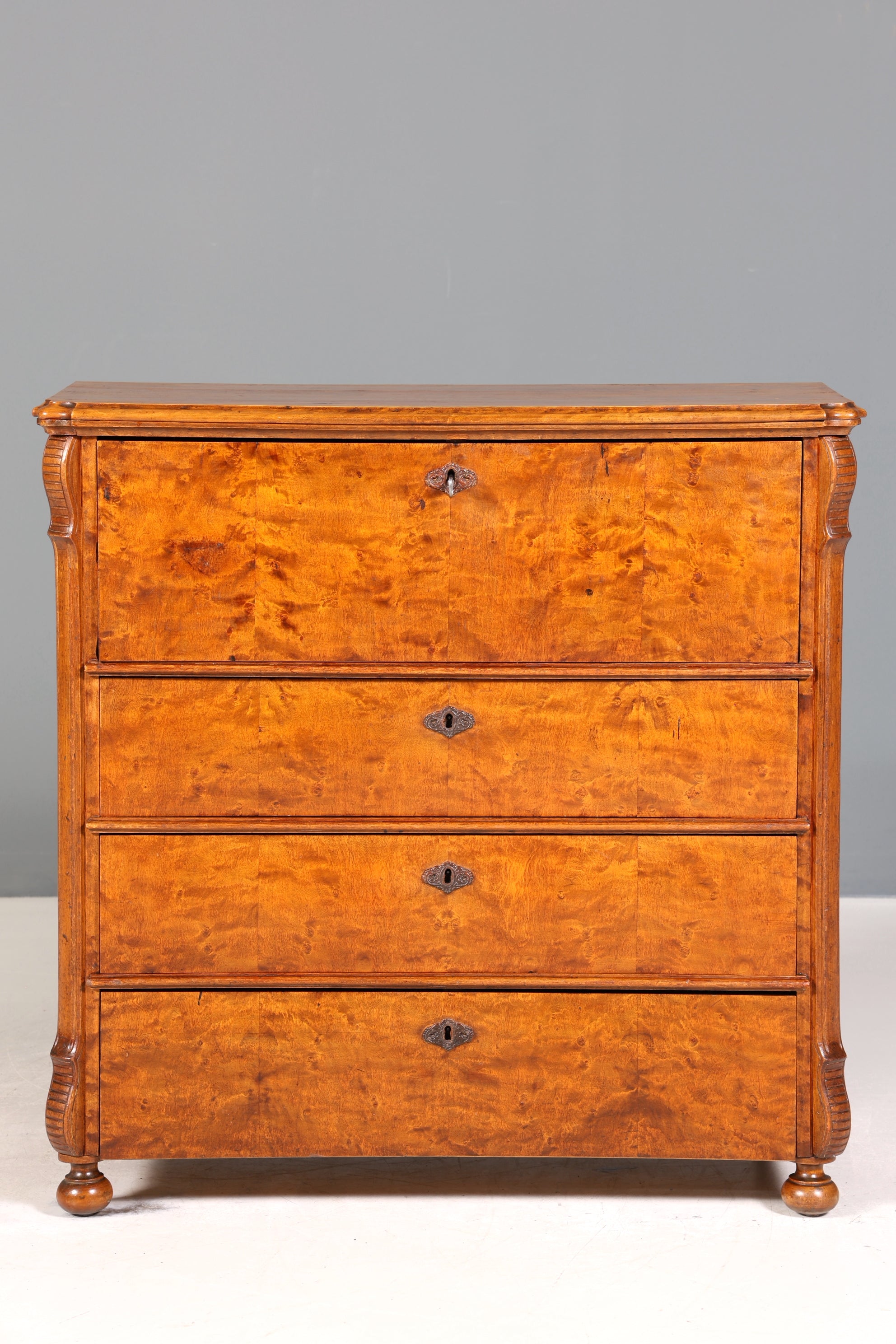 Wunderschöner Louis Philippe Sekretär um 1880 Gründerzeit Antik Schrank Schreibtisch