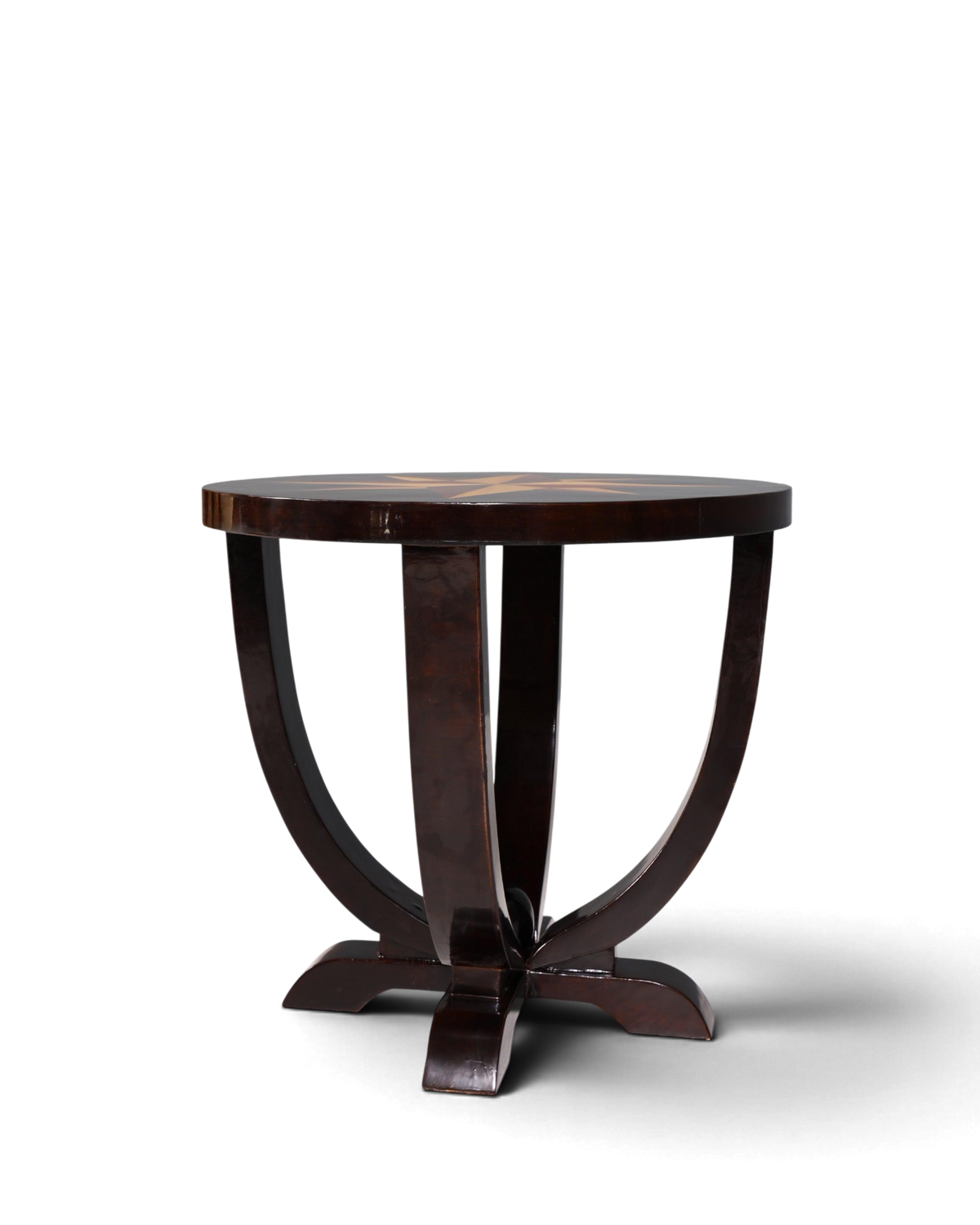 Stilvoller Art Deco Design Tisch Luxus Couchtisch Beistelltisch Stern Ablagetisch
