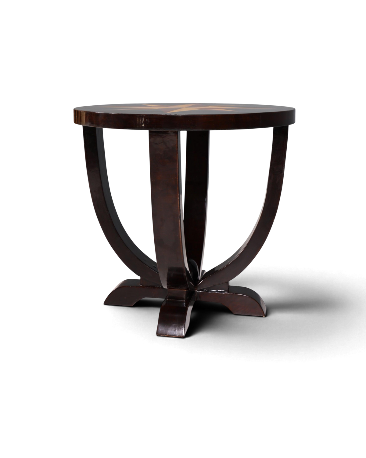 Stilvoller Art Deco Design Tisch Luxus Couchtisch Beistelltisch Stern Ablagetisch