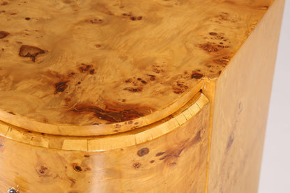 Wunderschöne Art Deco Design Kommode Birke Beistelltisch Modern Kult Schubladenkommode