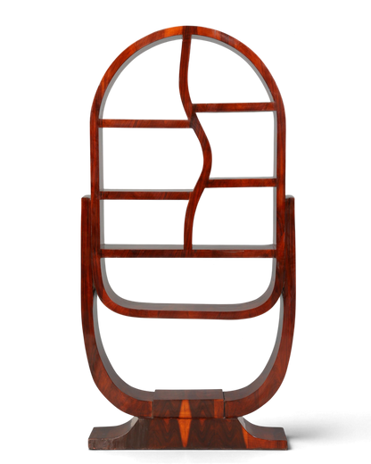 Wunderschönes Art Deco Design Bücherregal Kult Regal Bookshelf
