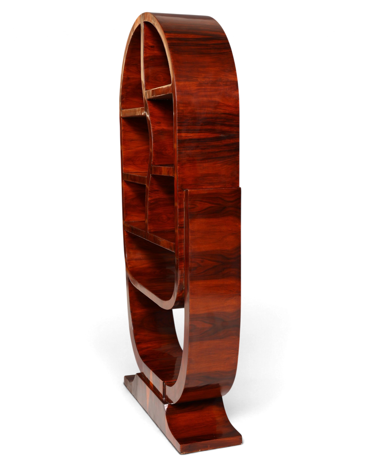 Wunderschönes Art Deco Design Bücherregal Kult Regal Bookshelf