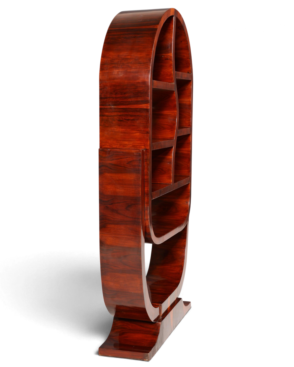 Wunderschönes Art Deco Design Bücherregal Kult Regal Bookshelf