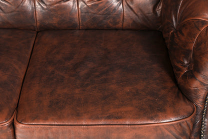 Beautiful Original Chesterfield Centurion 2-Seater Couch English Genuine Leather Sofa UK