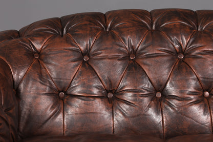 Wunderschöne Original Chesterfield Centurion 2-Sitzer Couch Englisch Echt Leder Sofa UK