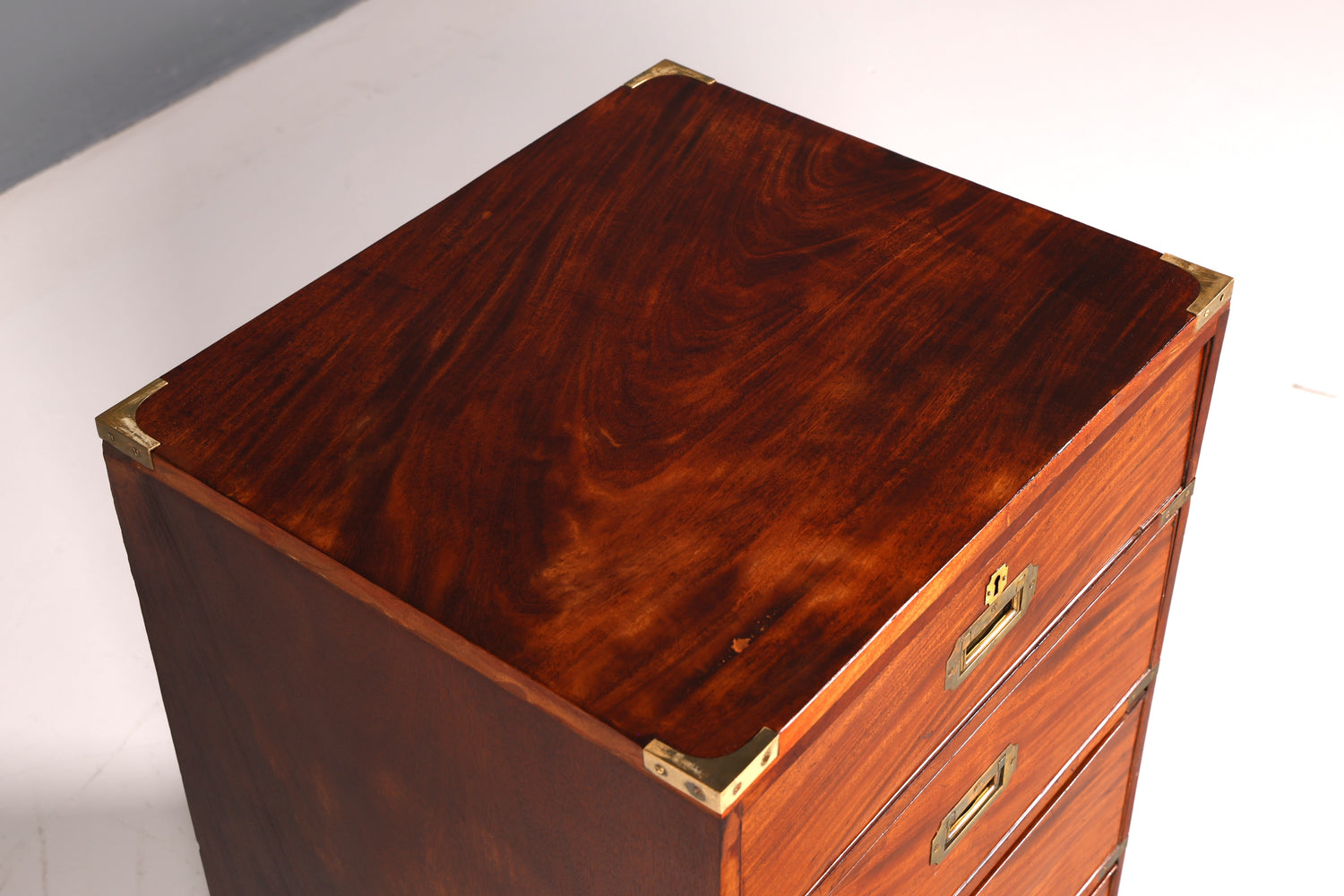 Wunderschöne Maritime Kommode Englisch Military Chest Schrank Vertiko Schubladenkommode Wäschekommode