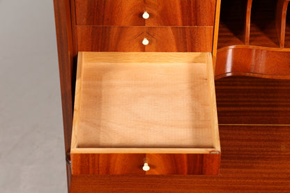 Stilvoller Sekretär im Antik Stil Büro Kommode Art Deco Stil 50s Vertiko Schreibkommode Kommode