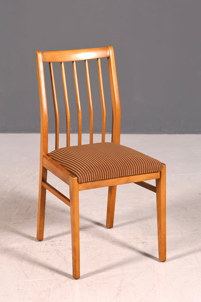 G228 Finish 6x Schlichte Mid Century Stühle Retro Stuhlset Danish Design Küchenstühle Esszimmer Stühle (Kopie)