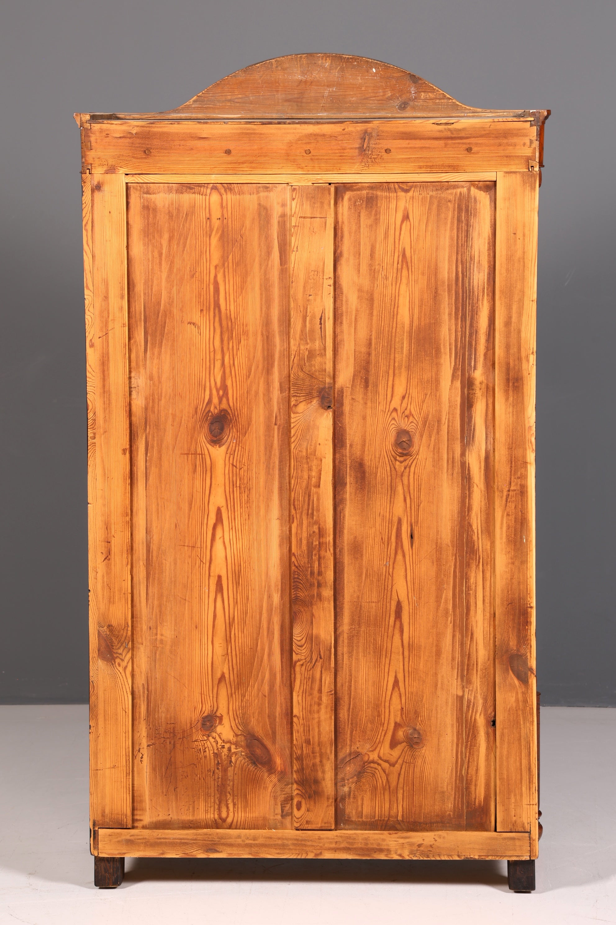 Edler Louis Philippe Schrank Antik Gründerzeit Kleiderschrank Wäscheschrank um 1880