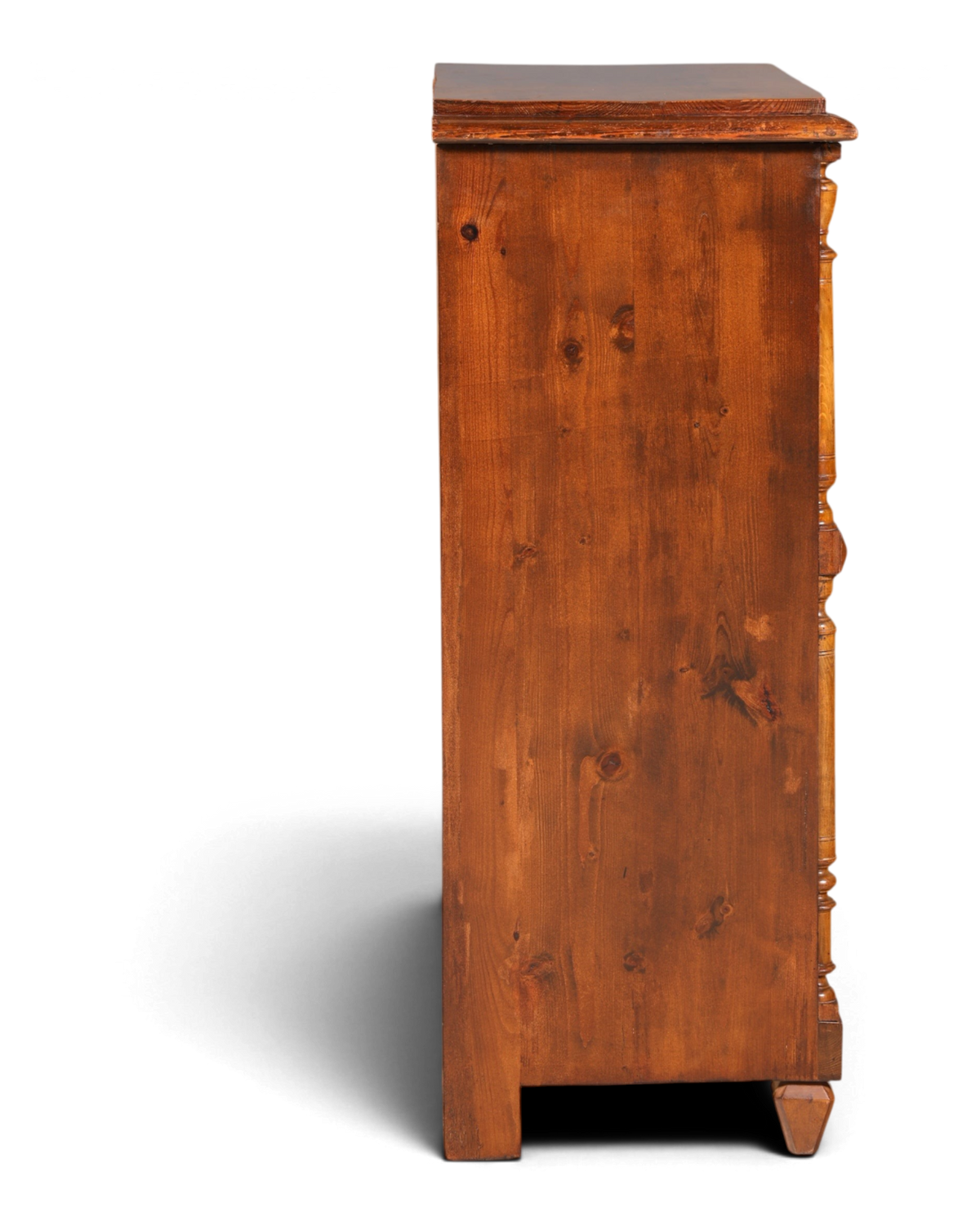 Stilvoller Gründerzeit Sekretär Vertiko Highboard Louis Philippe Kommode Sekretär Schrank um 1880