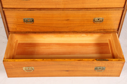 Stilvolles Jugendstil Sideboard Antik Eiche Schrank Schubladenkommode