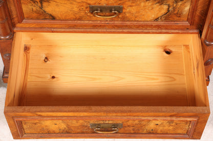 Wunderschönes Gründerzeit Vertiko Louis Philippe Kommode Chiffoniere um 1880 Schubladenkommode