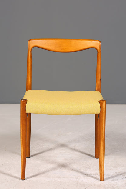 Wunderschöner Mid Century Teak Holz Stuhl Retro Stuhl Danish Design Küchenstuhl Sekretär Stuhl