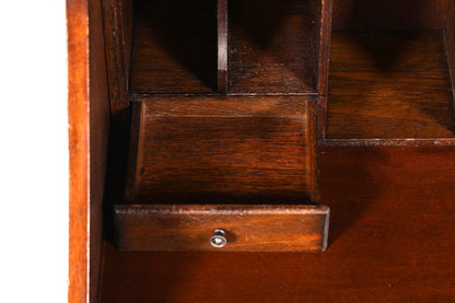 Magnifique secrétaire anglais avec plateau d&