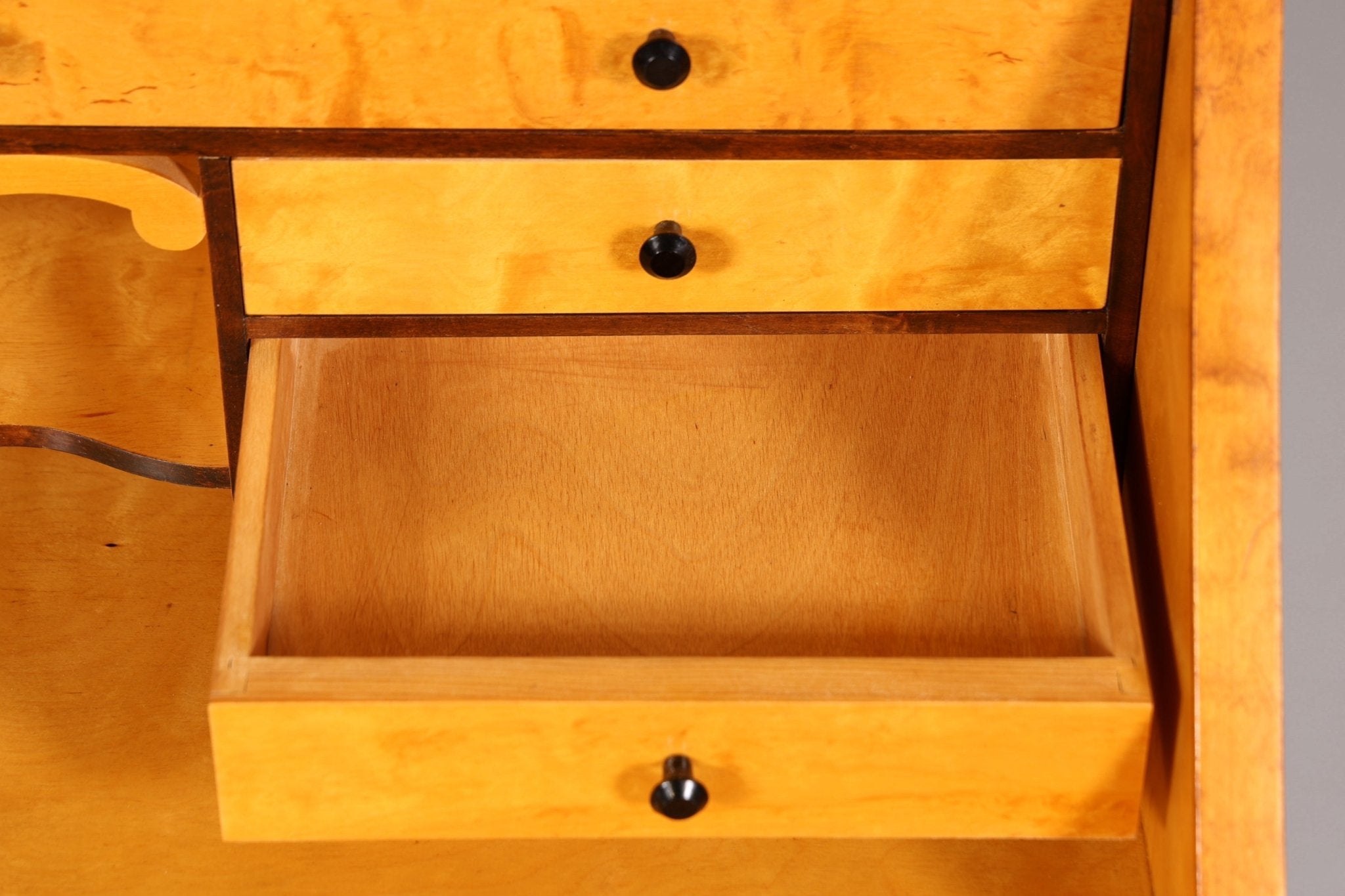 Edler Sekretär um 1930 Büro Kommode echt Holz Sekretär Schreibtisch Kommode