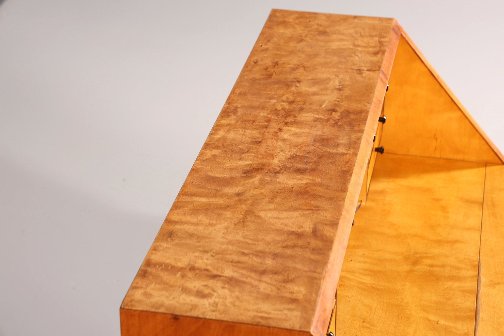 Edler Sekretär um 1930 Büro Kommode echt Holz Sekretär Schreibtisch Kommode