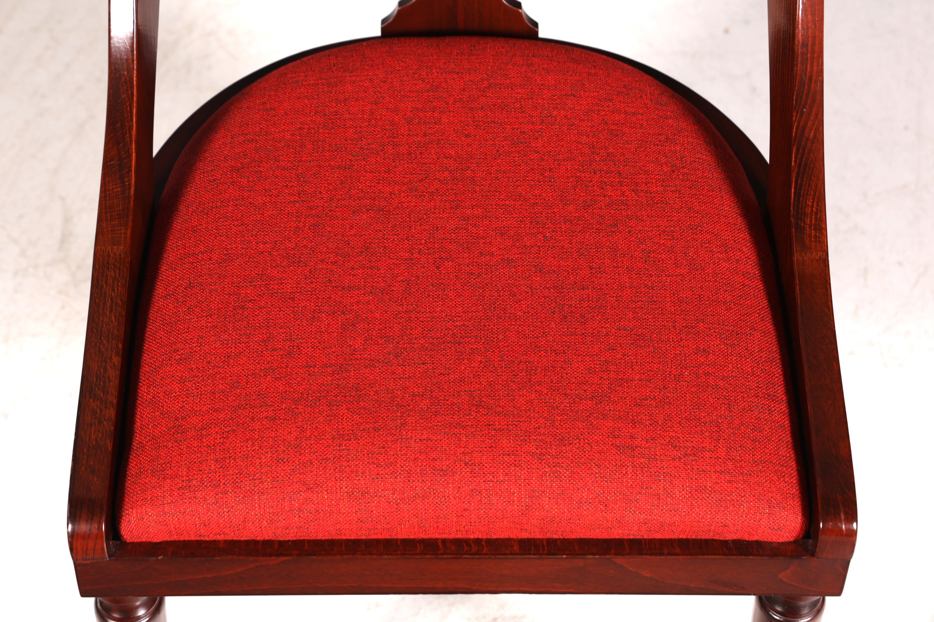 4x Edle Englische Stühle Englisch Gondelstuhl Set Dining Chairs Antik 60s Mahagoni Küchenstühle Stuhlset