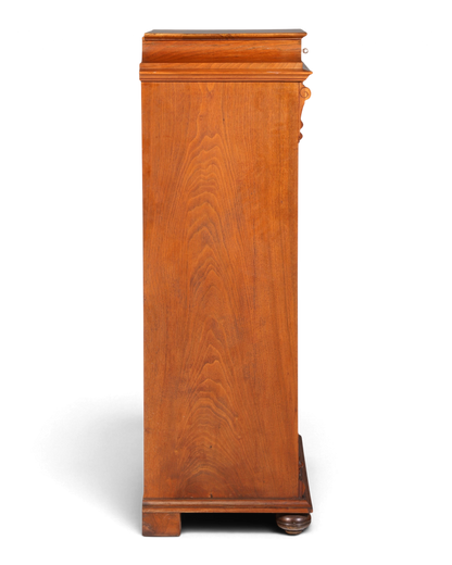 Stilvoller Gründerzeit Sekretär Vertiko Highboard Louis Philippe Chiffoniere Kommode um 1880