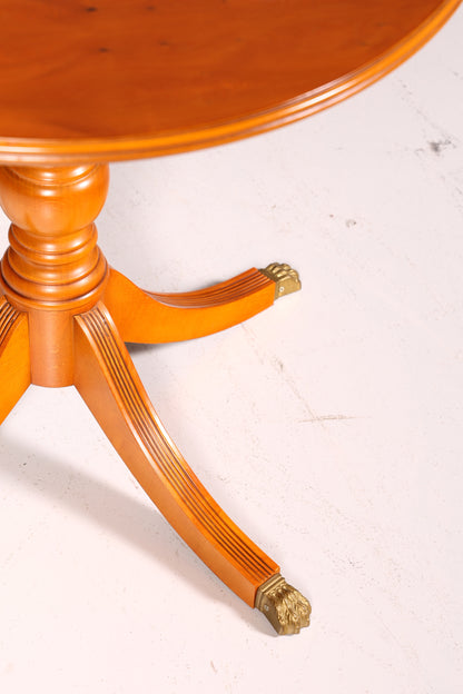 Edler Englischer Couchtisch Regency Stil Antik Beistelltisch Ablagetisch Salontisch Holz