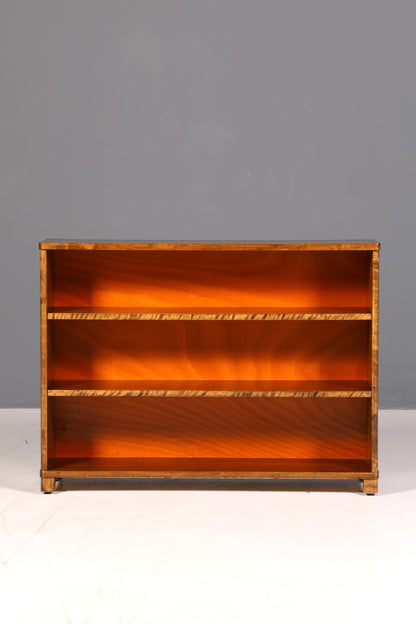 Wunderschönes Art Deco Stil Regal um 1940 Bücherregal Echt Holz Buchablage Vintage
