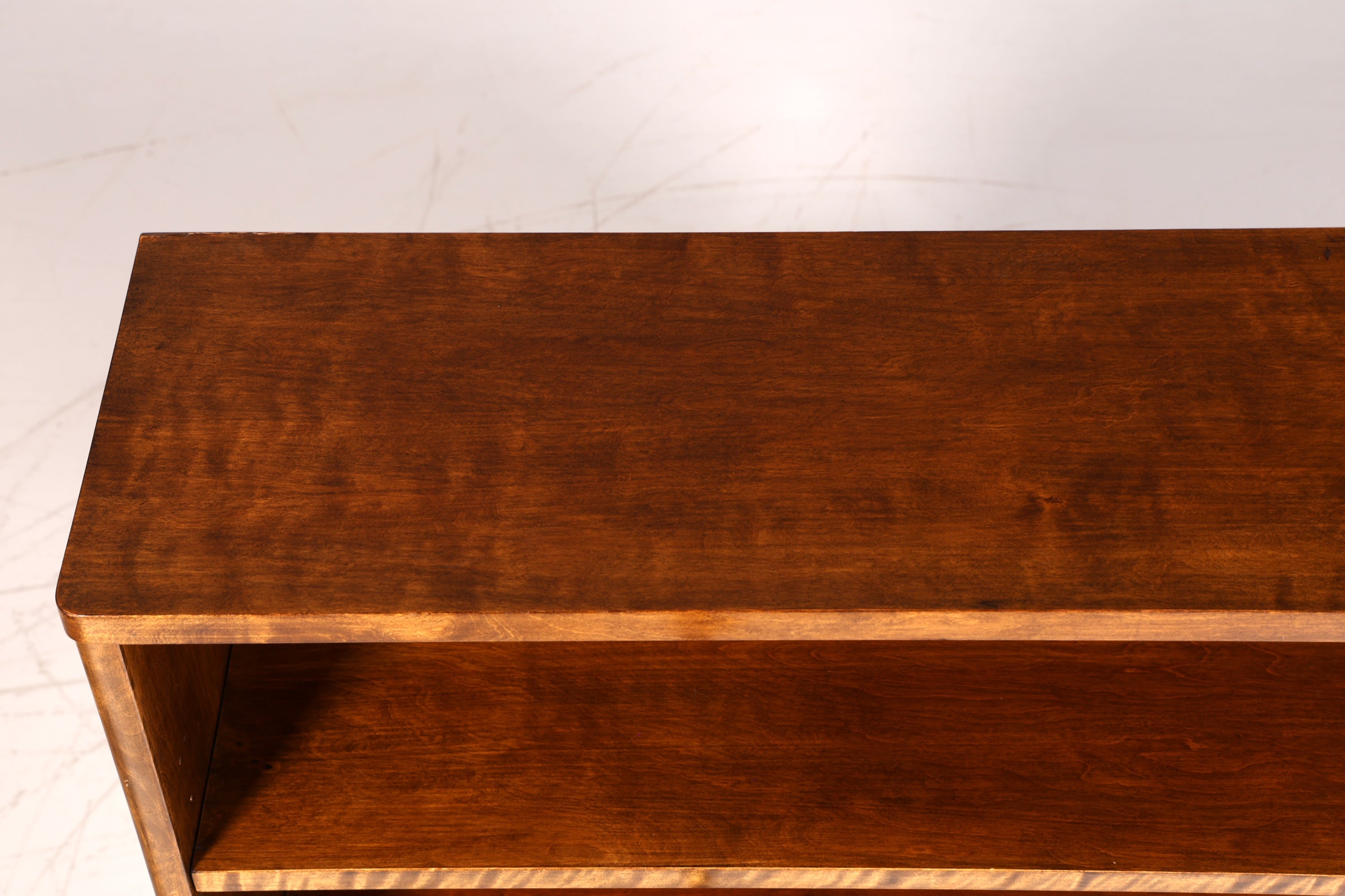 Wunderschönes Art Deco Stil Regal um 1940 Bücherregal Echt Holz Buchablage Vintage