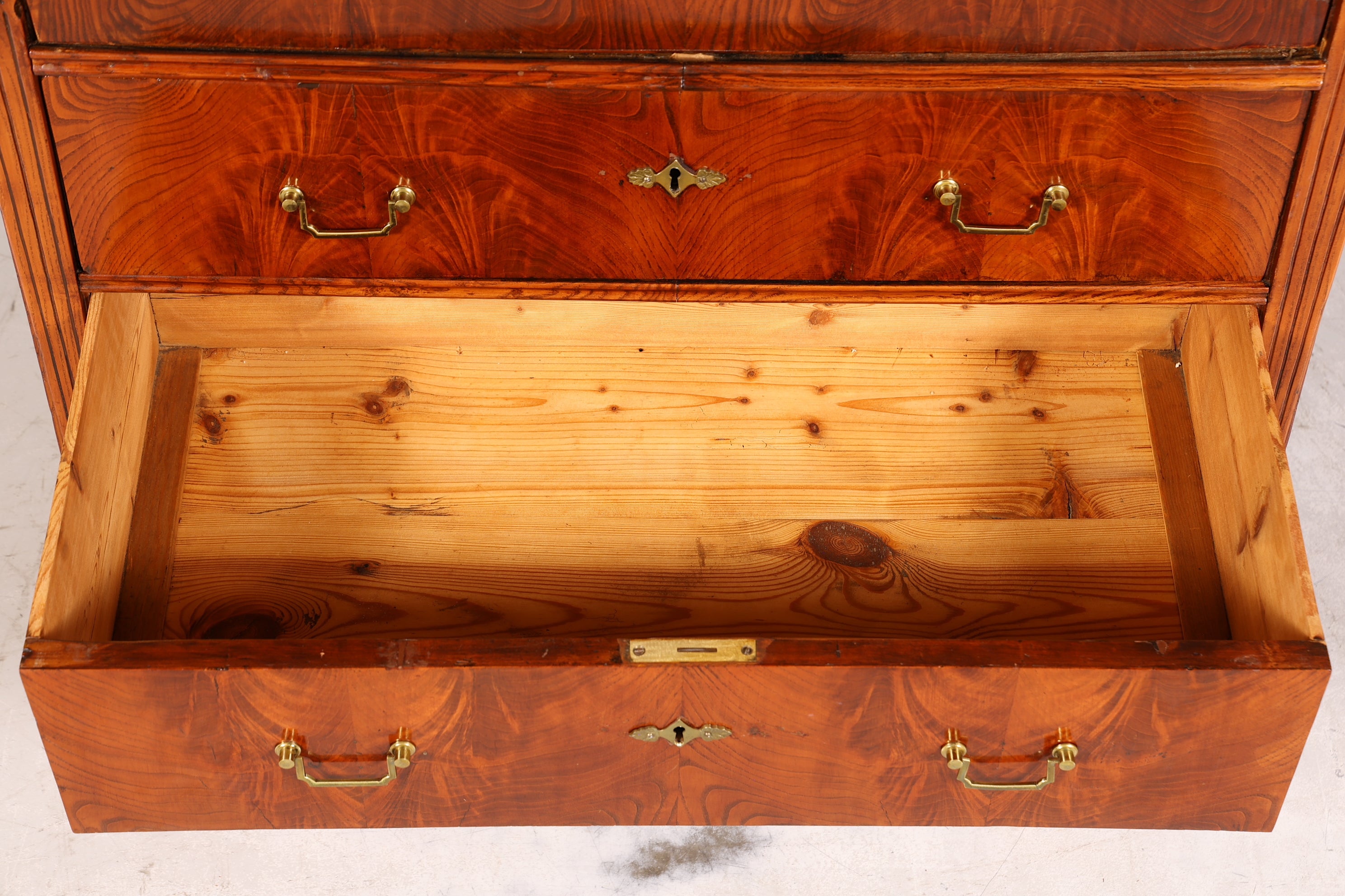 Wunderschöner Gründerzeit Sekretär Vertiko Highboard Jugendstil Kommode Schrank um 1880