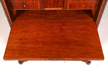 Stilvoller Louis Philippe Sekretär Vertiko Gründerzeit Kommode Schubladenkommode Antik um 1880 Chiffoniere