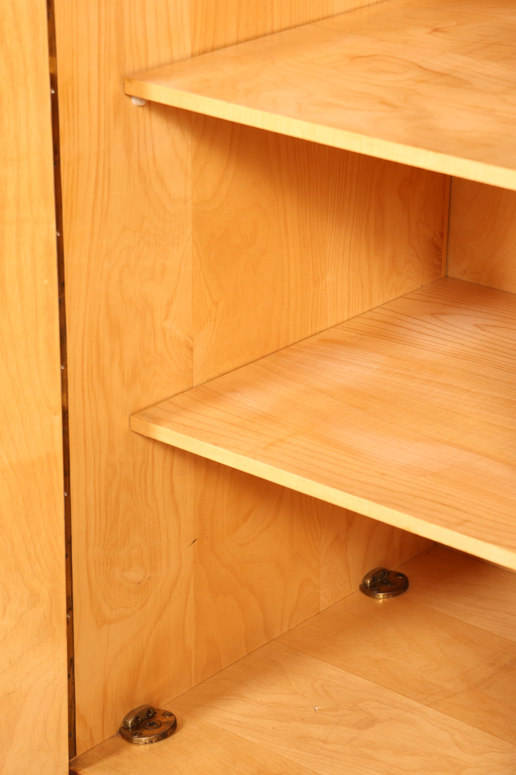 Armoire de style mid-century, meuble vintage, design danois rétro, armoire à linge en teck, meuble d&