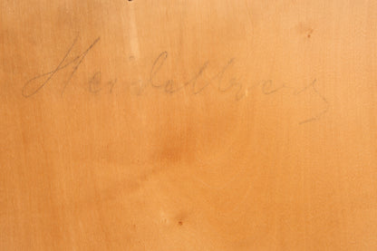 Armoire de style mid-century, meuble vintage, design danois rétro, armoire à linge en teck, meuble d&