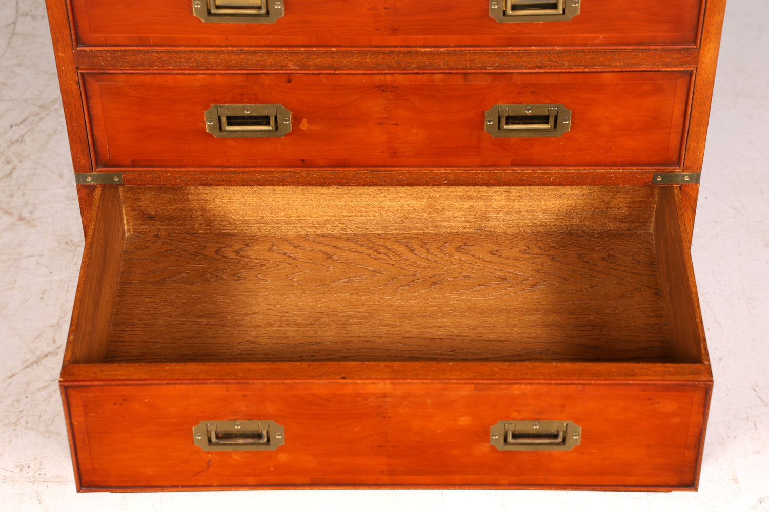 Wunderschöner Maritimer Schrank Vertiko Military Chest Kommode Sekretär Schubladenschrank Antik Sekretär Vintage