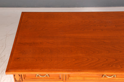 Traumhafter Original Selva Schreibtisch Villa Borghese Antik Stil Kirschbaum Bürotisch Office Desk Vintage