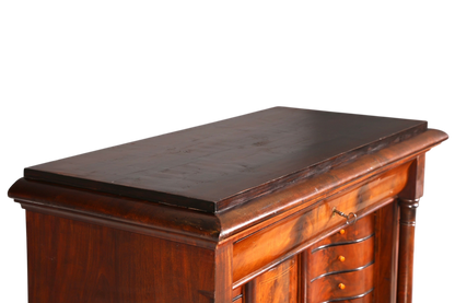 Wunderschöner Biedermeier Sekretär Gründerzeit Vertiko Antik Kommode Schreibkommode
