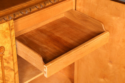 Armoire Chippendale de rêve, highboard style baroque, buffet antique, commode des années 50, meuble TV des années 60 massif