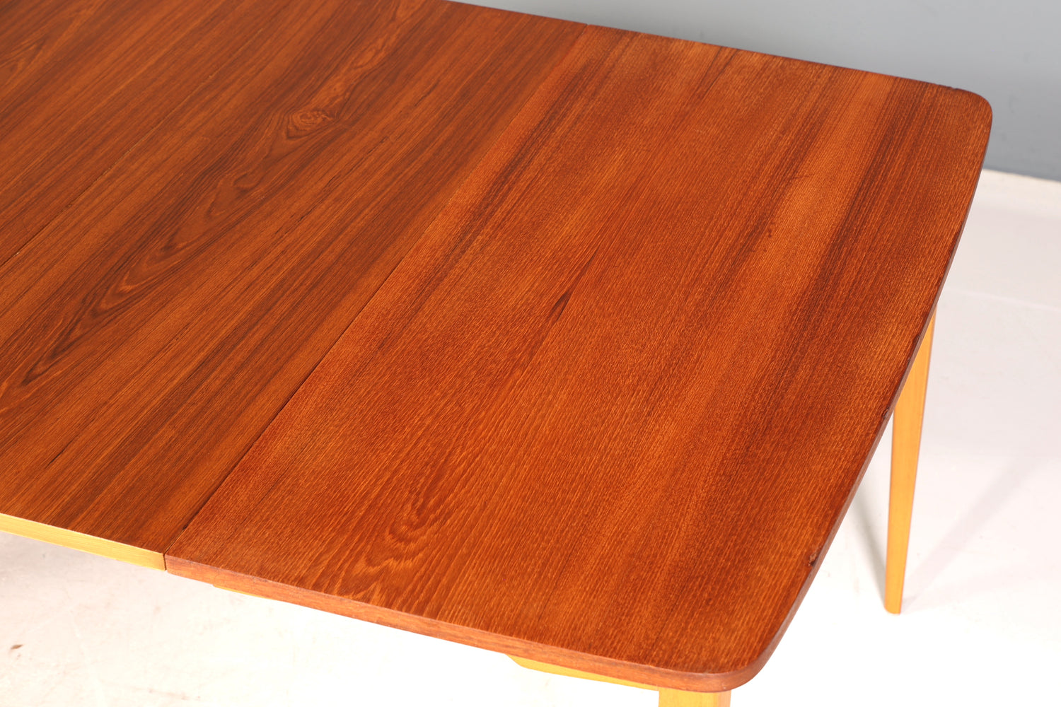 Traumhafter Mid Century Esstisch ausziehbarer Danish Design Teak Holz Küchentisch Esszimmer Tisch