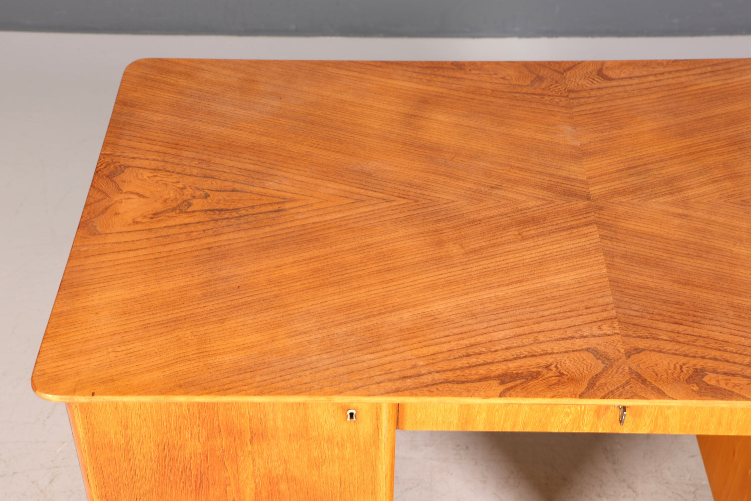 Wunderschöner Mid Century Schreibtisch Danish Design Bürotisch 60er Jahre Office Table