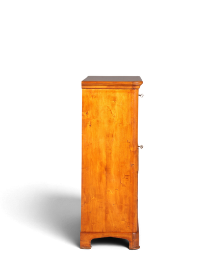 Stilvoller Biedermeier Sekretär Vertiko Louis Philippe  Kommode Schubladenkommode