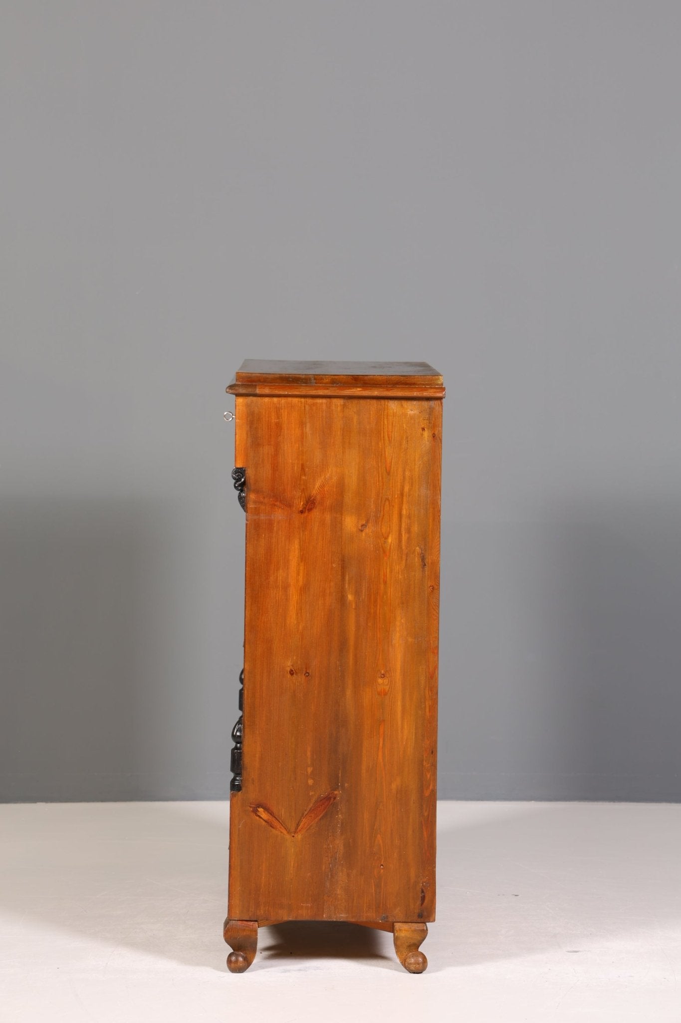 Wunderschöner Antik Sekretär um 1900 Vertiko Weichholz Kommode Landhaus Schreibkommode