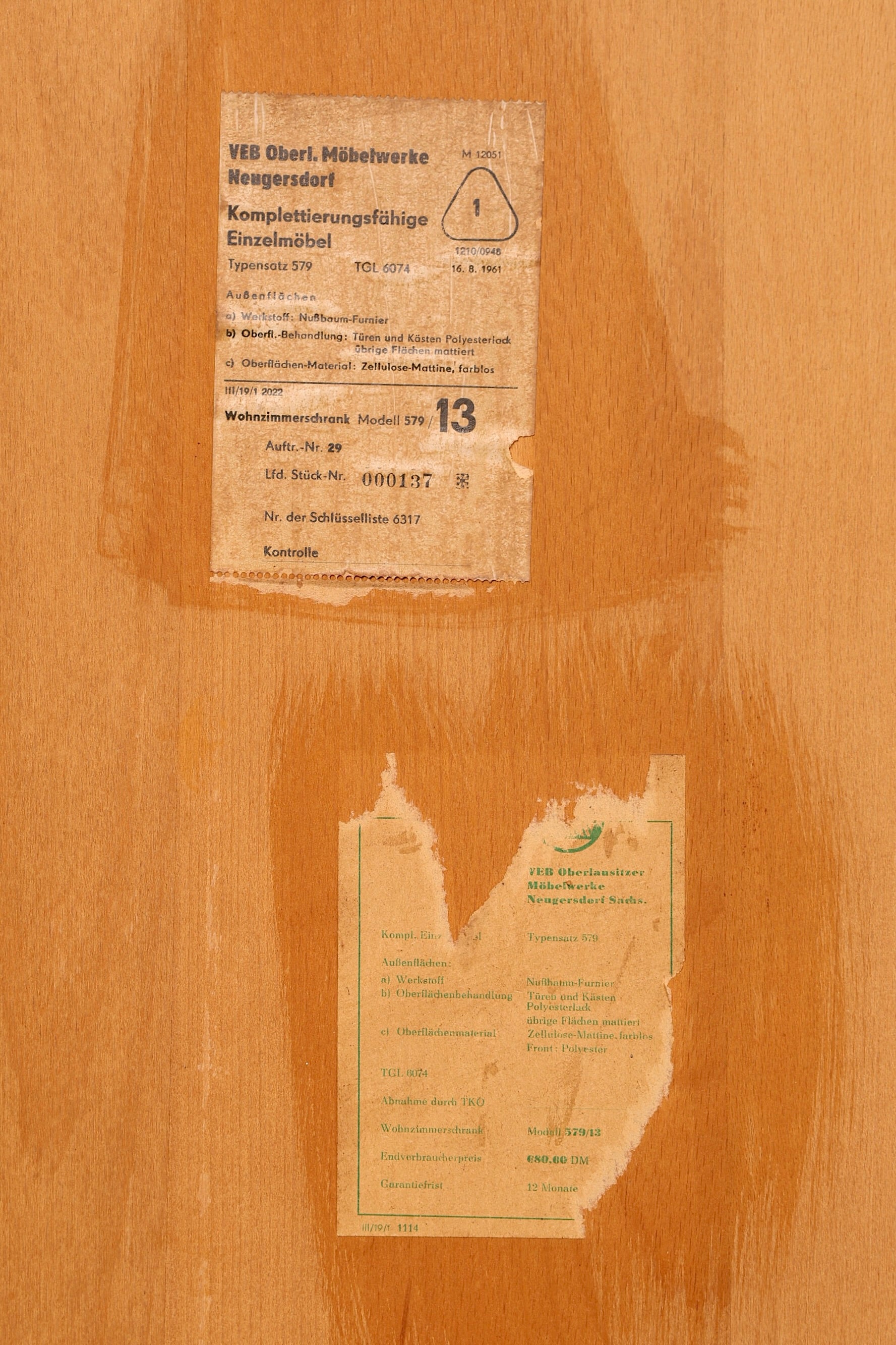 Wunderschöner Mid Century Schrank Vintage Highboard Vitrine Bücherschrank Wohnzimmerschrank Barschrank echt Holz 60er
