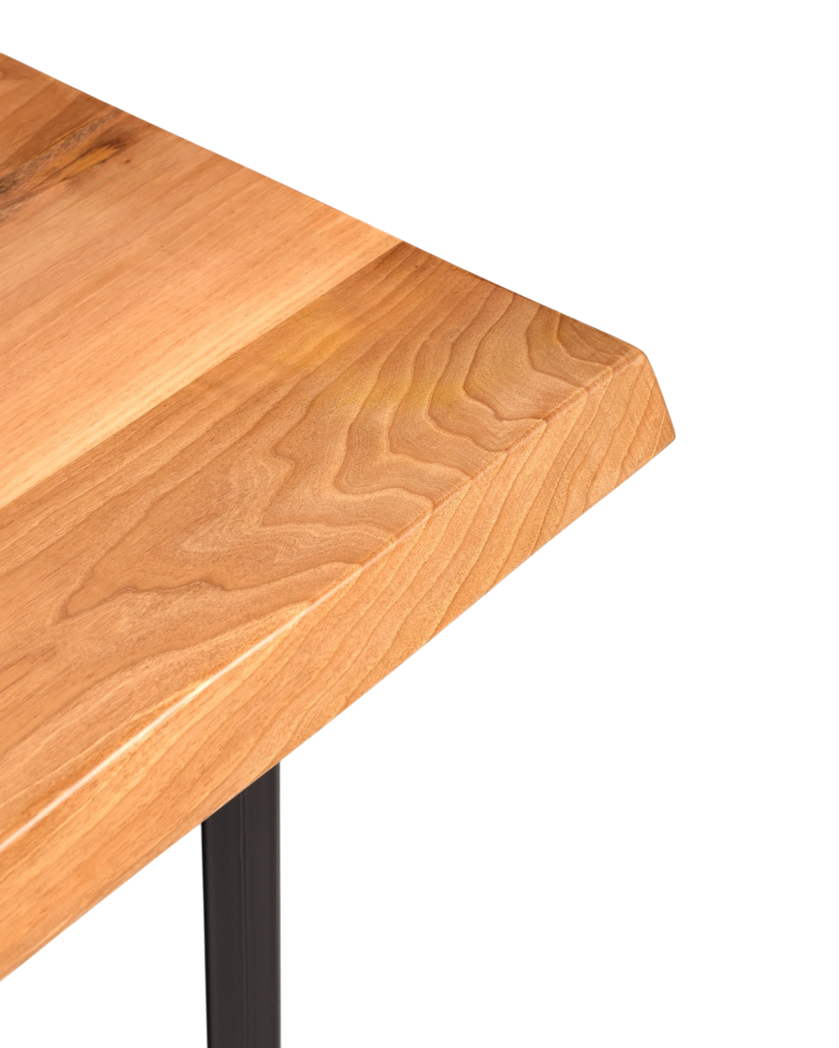Wunderschöner Nussbaum Tisch 220cm-95cm Esszimmer Tisch Baumkanten Platte massiv Holz Küchentisch
