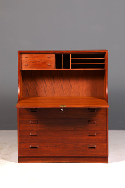 Wunderschöner Børge Mogensen Sekretär Mid Century Teak Vintage Schreibmöbel Kommode Danish Design Secretary