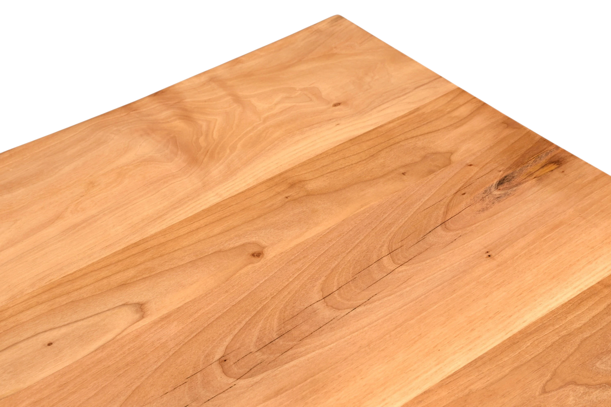 Wunderschöner Nussbaum Tisch 220cm-95cm Esszimmer Tisch Baumkanten Platte massiv Holz Küchentisch