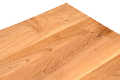 Wunderschöner Nussbaum Tisch 220cm-95cm Esszimmer Tisch Baumkanten Platte massiv Holz Küchentisch