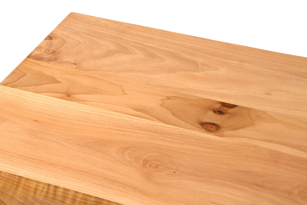 Wunderschöner Nussbaum Tisch 220cm-95cm Esszimmer Tisch Baumkanten Platte massiv Holz Küchentisch